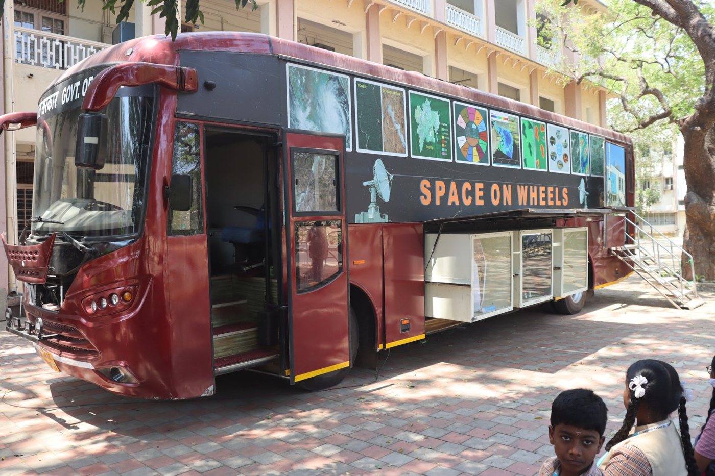 ISRO Space on Wheels exhibition bus